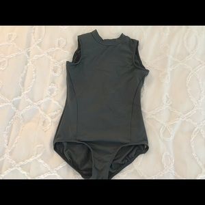 Olive Green Capezio Brand Leotard